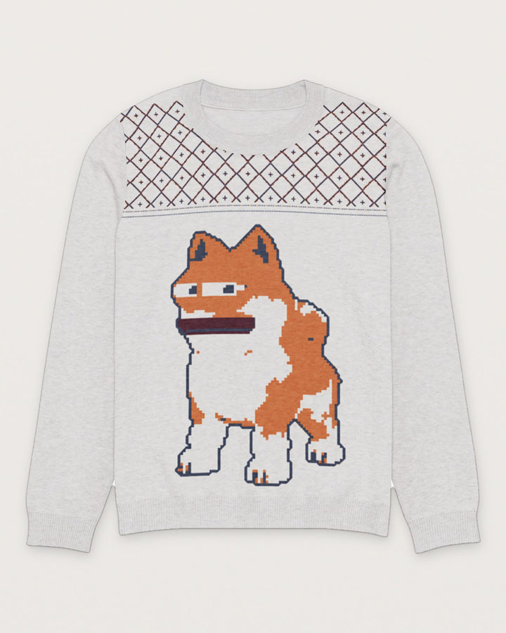 Ivory Standard Knit Crew