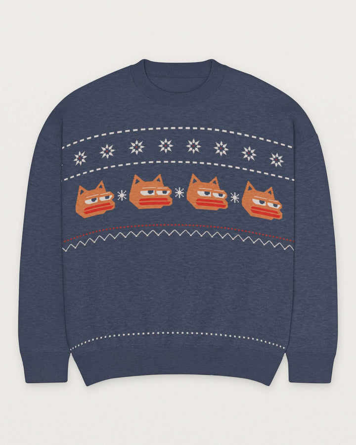 Snow Row Knit Crew