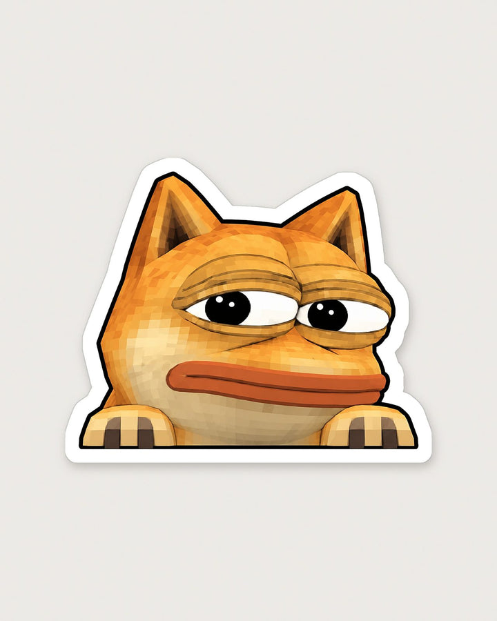 DOPE Peeker Sticker