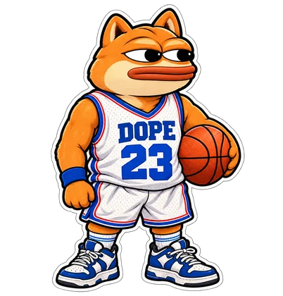 DOPE sticker: Game time