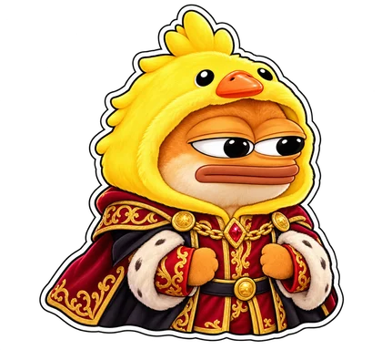DOPE sticker: Chick prince