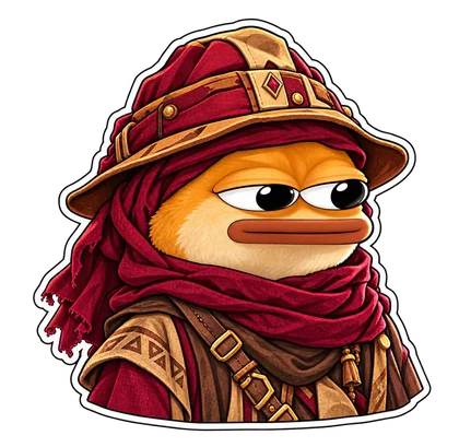 DOPE sticker: Desert nomad