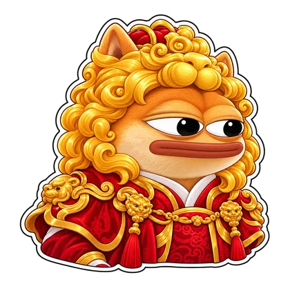 DOPE sticker: Lion prince