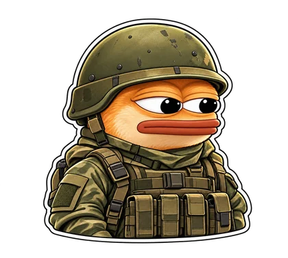 DOPE sticker: Olive helmet