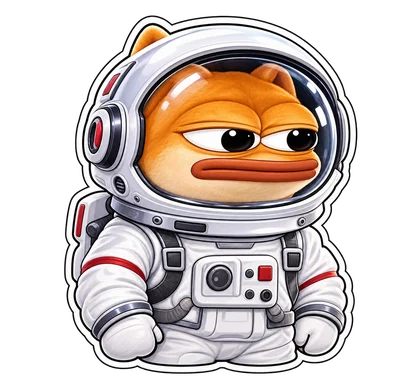 DOPE sticker: Space explorer