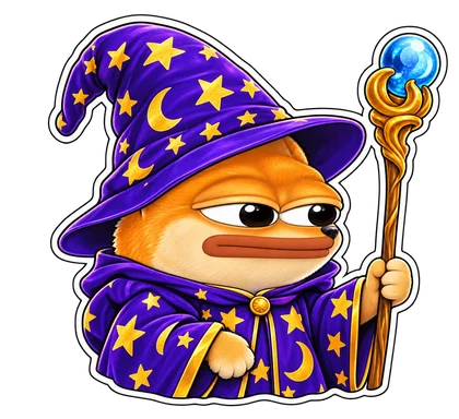 DOPE sticker: Star wizard