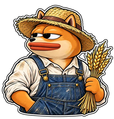 DOPE sticker: Farmer