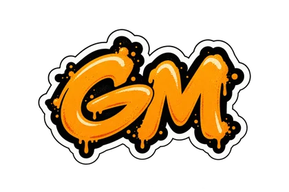DOPE sticker: GM