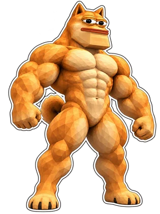 DOPE sticker: Muscle DOPE