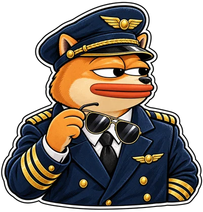 DOPE sticker: Pilot
