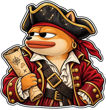 DOPE sticker: Pirate