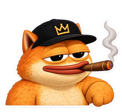 DOPE sticker: Cigar