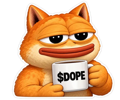 DOPE sticker: Coffee mug