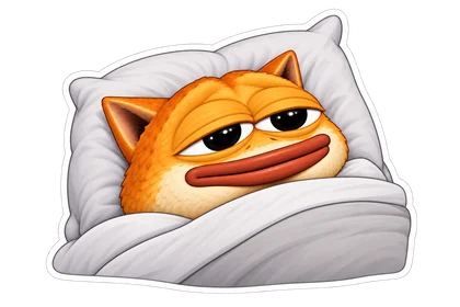 DOPE sticker: In bed