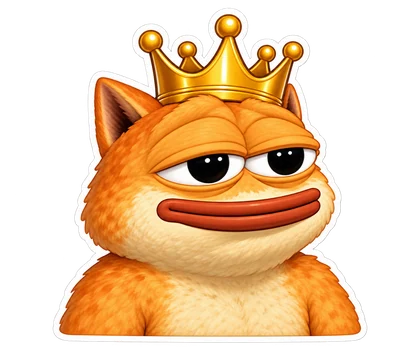 DOPE sticker: Little king