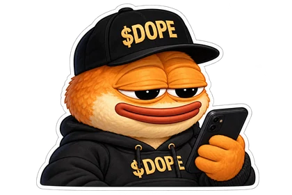 DOPE sticker: Phone