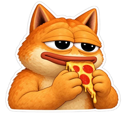 DOPE sticker: Pizza