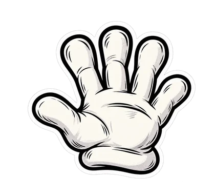 DOPE sticker: High five