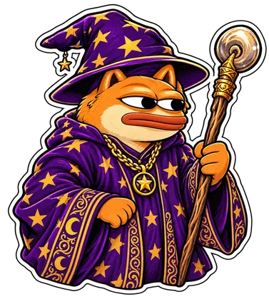 DOPE sticker: The wizard